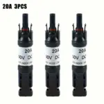 1000V DC Solar Fuse with Protection, MC4 Male to Female Connector - Image 6
