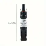 1000V DC Solar Fuse with Protection, MC4 Male to Female Connector - Image 2