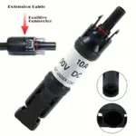 1000V DC Solar Fuse with Protection, MC4 Male to Female Connector - Image 3