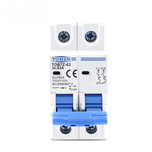 3A-125A 500V/1000V DC Circuit Breaker - Image 1