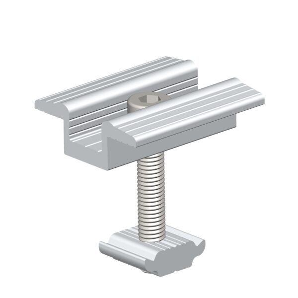 Mid Clamp for Solar Panel Mounting - Image 1