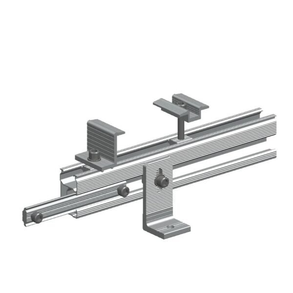 Splice for L feet Solar Mounting Rails - Image 1