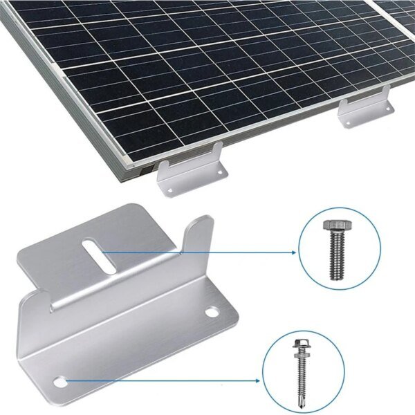Aluminum Z Bracket Kits for Solar Panel Mounting - Image 4